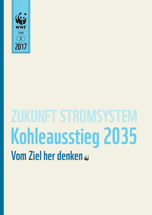 Coverabbildung einer WWF-Stude zum Thema Kohleausstieg